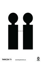 T1 shooting targets - 50pcs