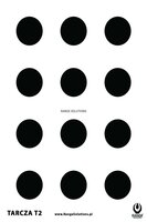  T2 shooting targets - 50pcs
