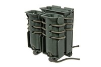     Carrier for 2 9mm magazines and an M4/M16 magazine Wosport Urban Assault Quick Pull Olive