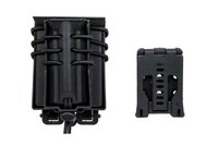 Carrier for 2 M4/M16 and 9mm magazines Wosport Urban Assault Quick Pull Black