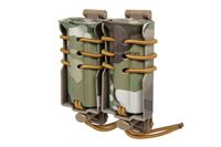 Carrier for 2 9mm magazines Wosport Urban Assault Quick Pull Multicam