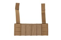 Additional Molle panel for Wosport Chest Rig waistcoats Coyote Brown