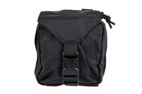 Wosport First aid kit with Molle panel Black