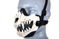 WoSport Stalker Fangs Mask Standard White