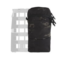 Wosport Cargo universal pocket 3x6 Vertical Laser Cut Multicam Black