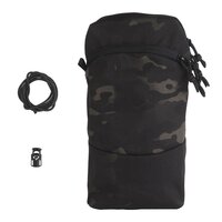 Wosport Cargo universal pocket 3x6 Vertical Laser Cut Multicam Black