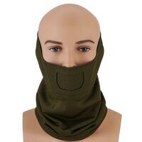 Cygnus Armory Face Warrior Protective Mask Olive