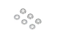 EZO SMF83 8mm set of 6 flanged ball bearings