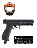 VESTA Defence Sentinel PDW50 CO₂ Pistool .50 | 20 Joule | Semi-Automatisch
