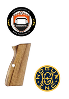 HOGUE GRIP 09210 Browning High Power Goncalo Alves w/o finger grooves