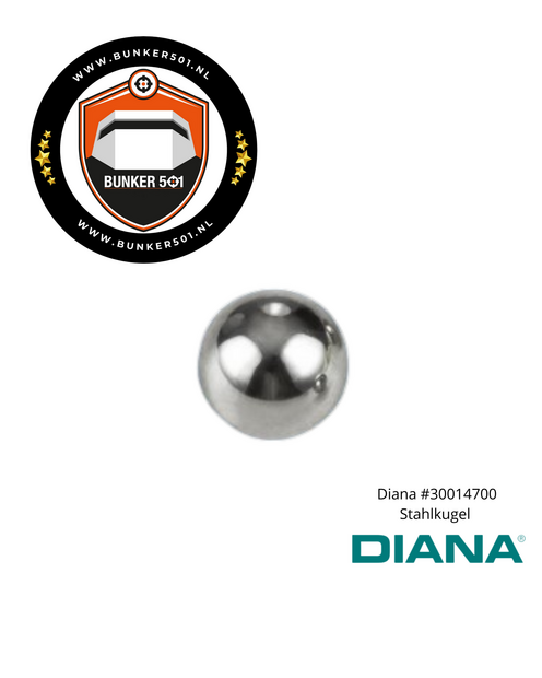 DIANA #30014700 Staalkogel &ndash; Stalen Kogel voor Luchtbuksen
