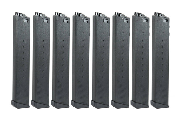 ICS PDW9 Hi-Cap 330 BB Magazijnen Set (8 stuks)