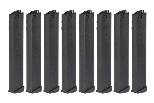 ICS PDW9 Hi-Cap 330 BB Magazijnen Set (8 stuks)