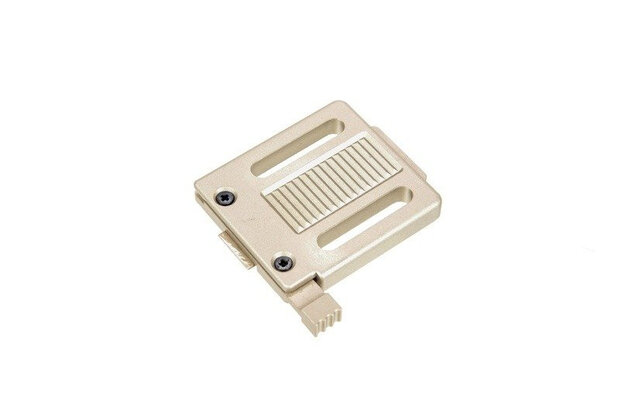 Aluminum NVG Helmet Mount - Dark Earth