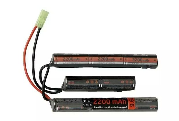 GFE NiMH 9,6V 2200mAh 3-module battery