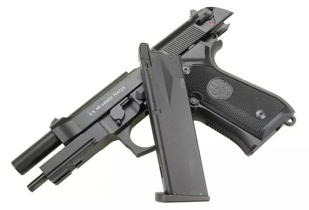 BERETTA M9 BlowBack GGB type pistol replica