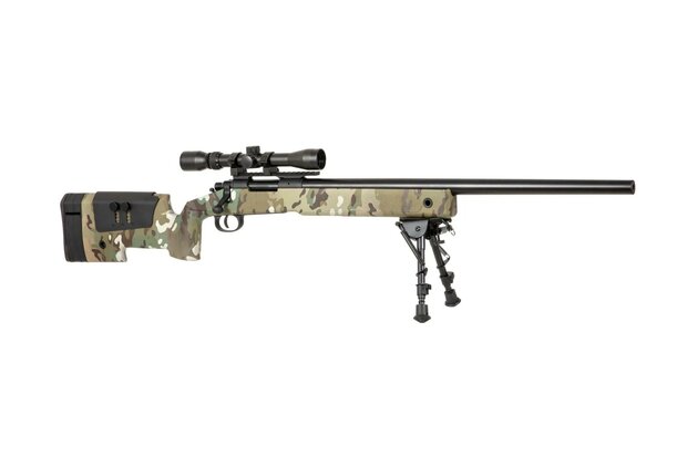 SPECN ARMS SA-S02 CORE&trade; Sniper Rifle R with Scope and Bipod - MC