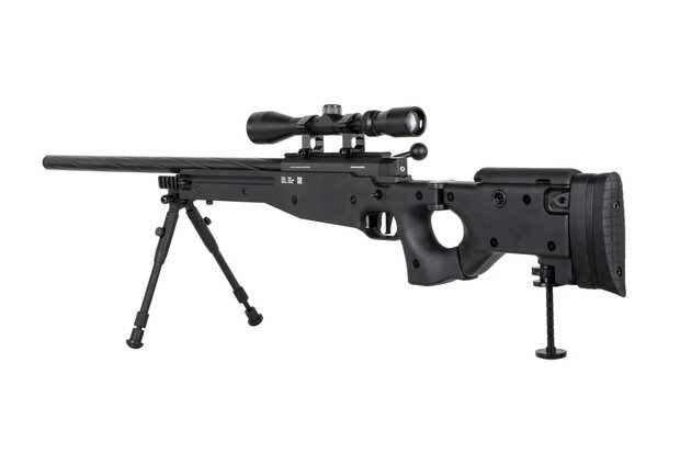 SPECNA ARMS  SA-S14 sniper met  scope en bipod Zwart