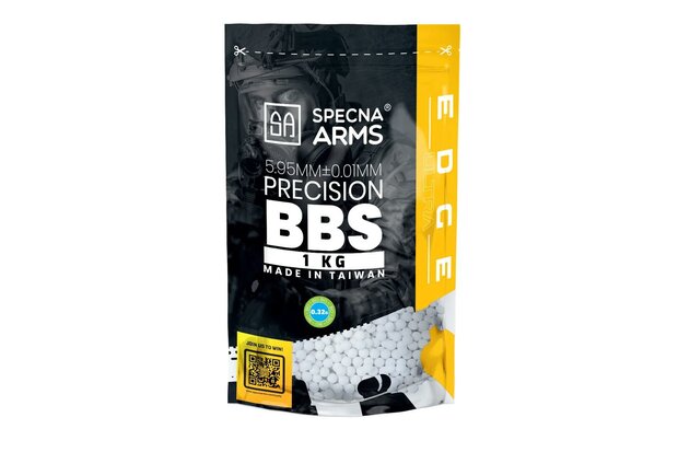 Precision bullets0.32g Specna Arms EDGE ULTRA&trade; BIO - 1 kg - white