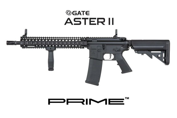 SPECNA ARMS Daniel Defense&reg; MK18 SA-P26 Prime&trade; Aster II ETU Zwart