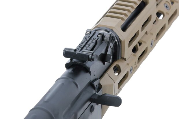 Specna Arms x KPYK SA-PJ15 PRIME&trade; Aster II ETU BLDC&trade; airsoft Carbine Half-Tan