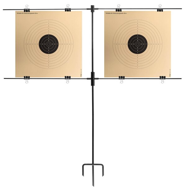 BO Gantry target holder paper adjustable