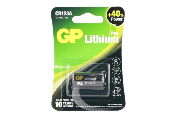 GP CR123A GP Batteries 3 V