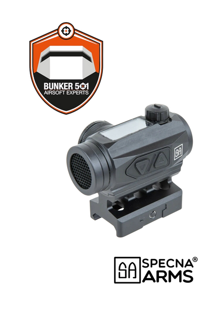 SPECNA ARMS  EDGE&trade; HP V2 red dot sight Zwart