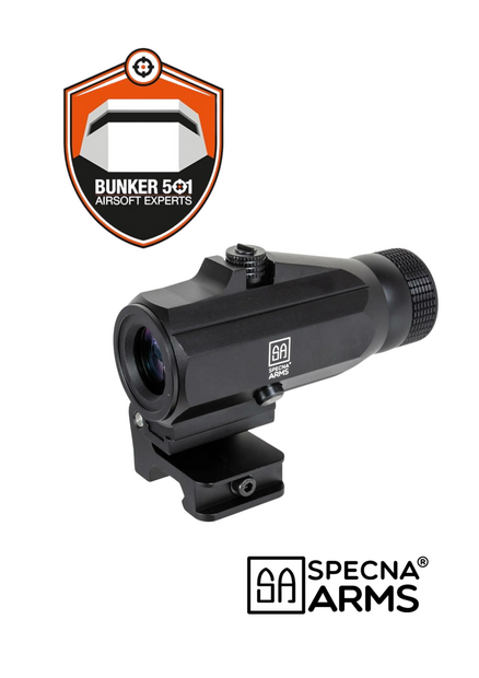SPECNA ARMS CORE&trade; 4x22 Magnifier Scope Zwart