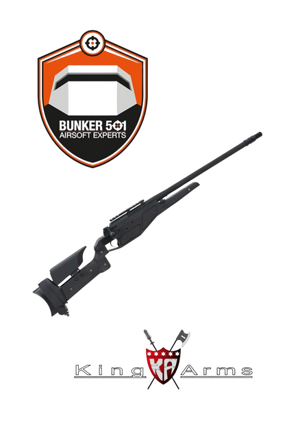 KING ARMS  K93 LRS1 Ultra Grade Black 