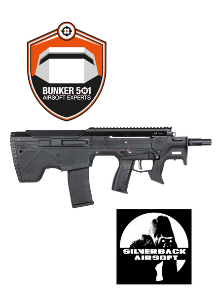 SILVERBACK x Desert Tech MDRX Micron V3 Black