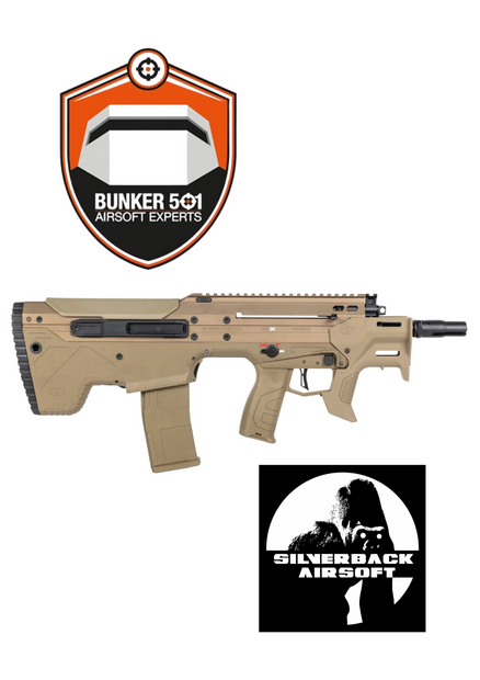 SILVERBACK x Desert Tech MDRX Micron V3 Flat Dark Earth