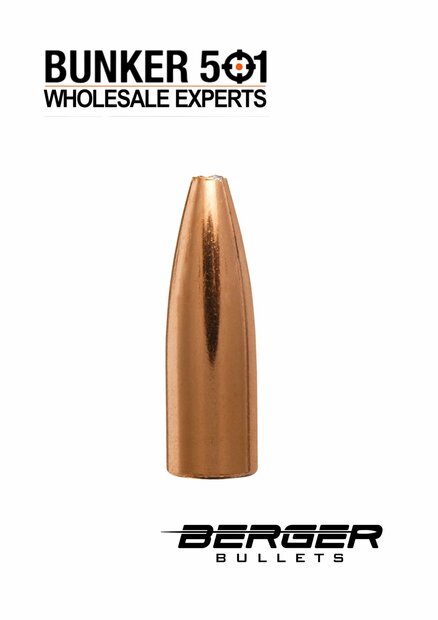 BERGER BULLETS 22 Caliber 52 Grain FB Varmint ( 100 Stk.)