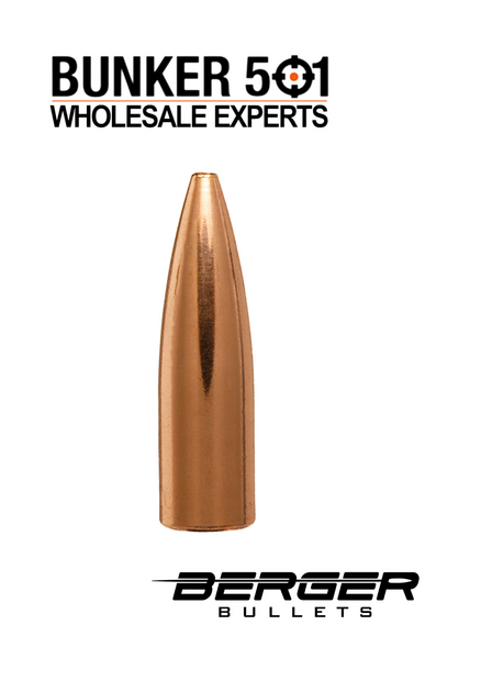 BERGER BULLETS  22 Caliber 60 Grain FB Varmint  (100 Stk.)