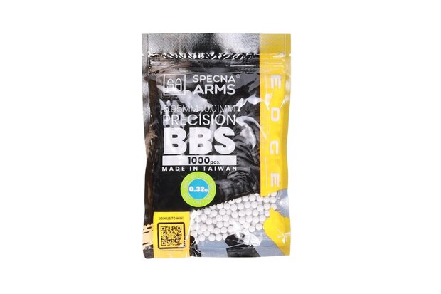 SPECNA ARMS EDGE ULTRA 0.32g BIO BBs  1000 pcs 