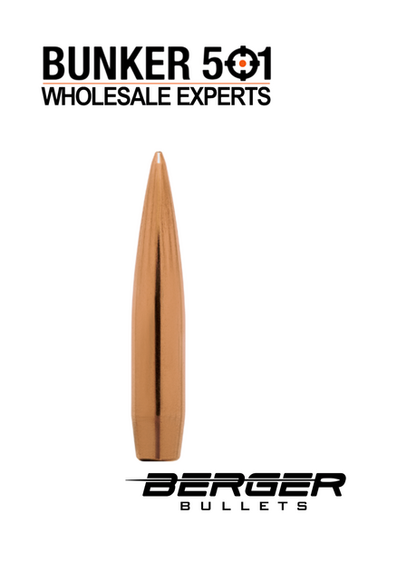 BERGER BULLETS 7 mm 190 Grain LR Hybrid Target (500 stuks)