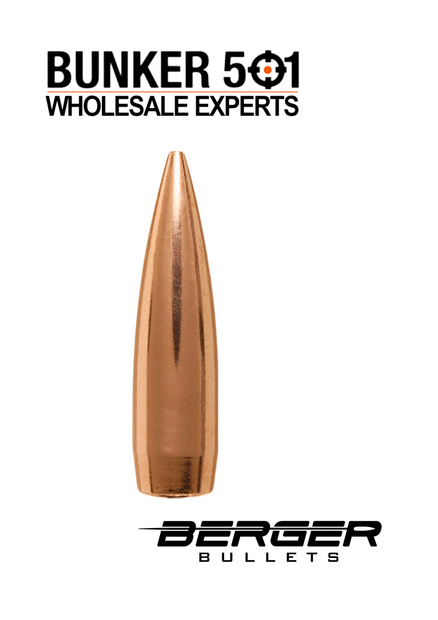 BERGER BULLETS 30 Caliber 155.5 Grain FULLBORE Target ( 500 Stk.)