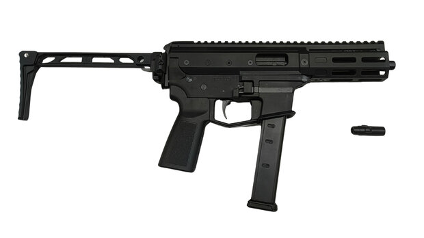 LAMDA DEFENCE x ANGSTADT MDP-9 GBB Set Zwart