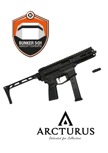 LAMDA DEFENCE x ANGSTADT MDP-9 GBB Set Zwart