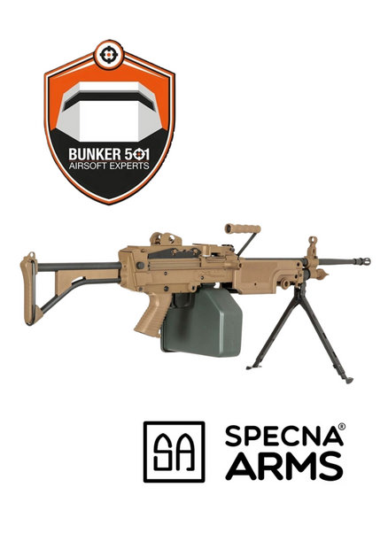 SPECNA ARMS SA-249 MK1 CORE&trade; Machine Gun  - Tan