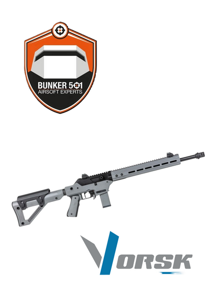 VORSK VMP-2D Grijs &ndash; Compacte Tactische Airsoft SMG