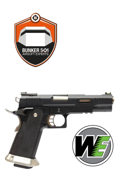 WE GAS PISTOL HI-CAPA 5.1 WET T-REX BLACK