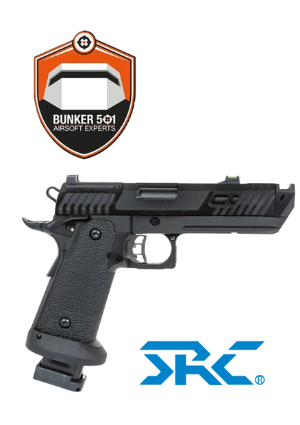 SRC Dark Viper DUAL POWER C02 Zwart