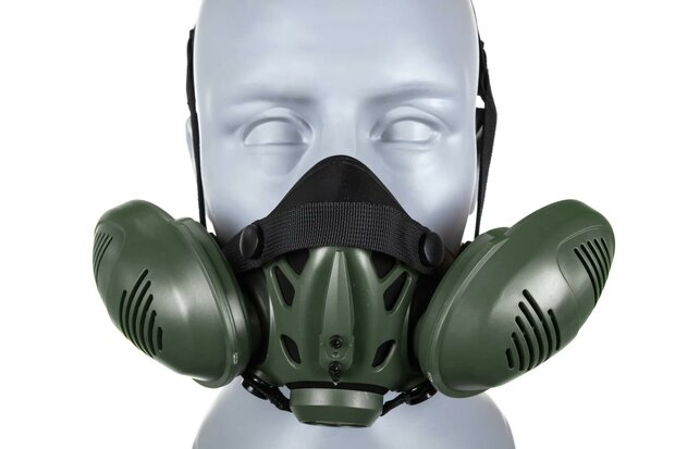 WoSport Tactical Respirator Modeling Mask Olive
