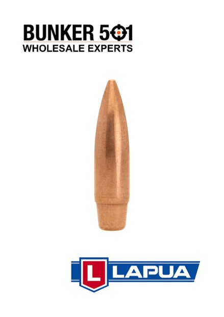 LAPUA Kogelpunten FMJBT .30 (.308) 185gr D46 Boat Tail &ndash; Box 100