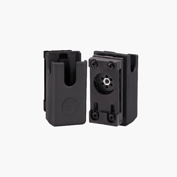 GHOST HYBRID Double Stack Universal Mag Pouch met Rotatie Clip