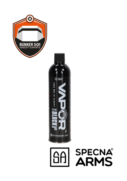 SPECNA ARMS Vapor&trade; Black 600ml Green Gas
