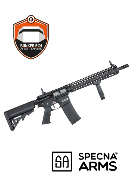 SPECNA ARMS Daniel Defense&reg; MK18 SA-P26 Prime&trade; Aster II ETU Zwart