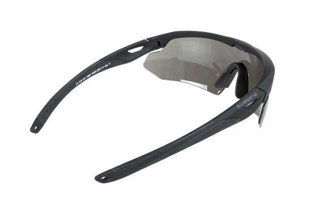 SWISS EYE Nighthawk Safety Glasses Black