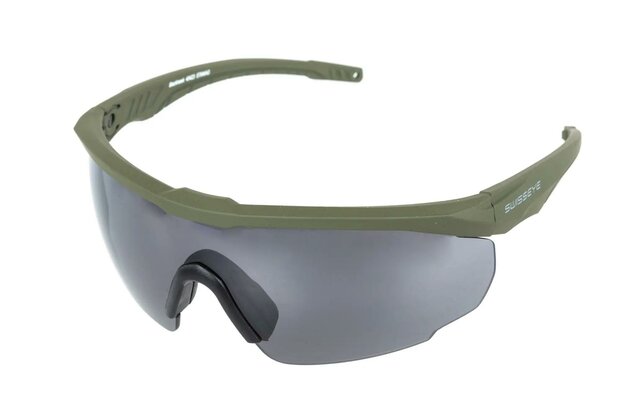 SWISS EYE  BLACKHAWK  Olive Safety Glasses